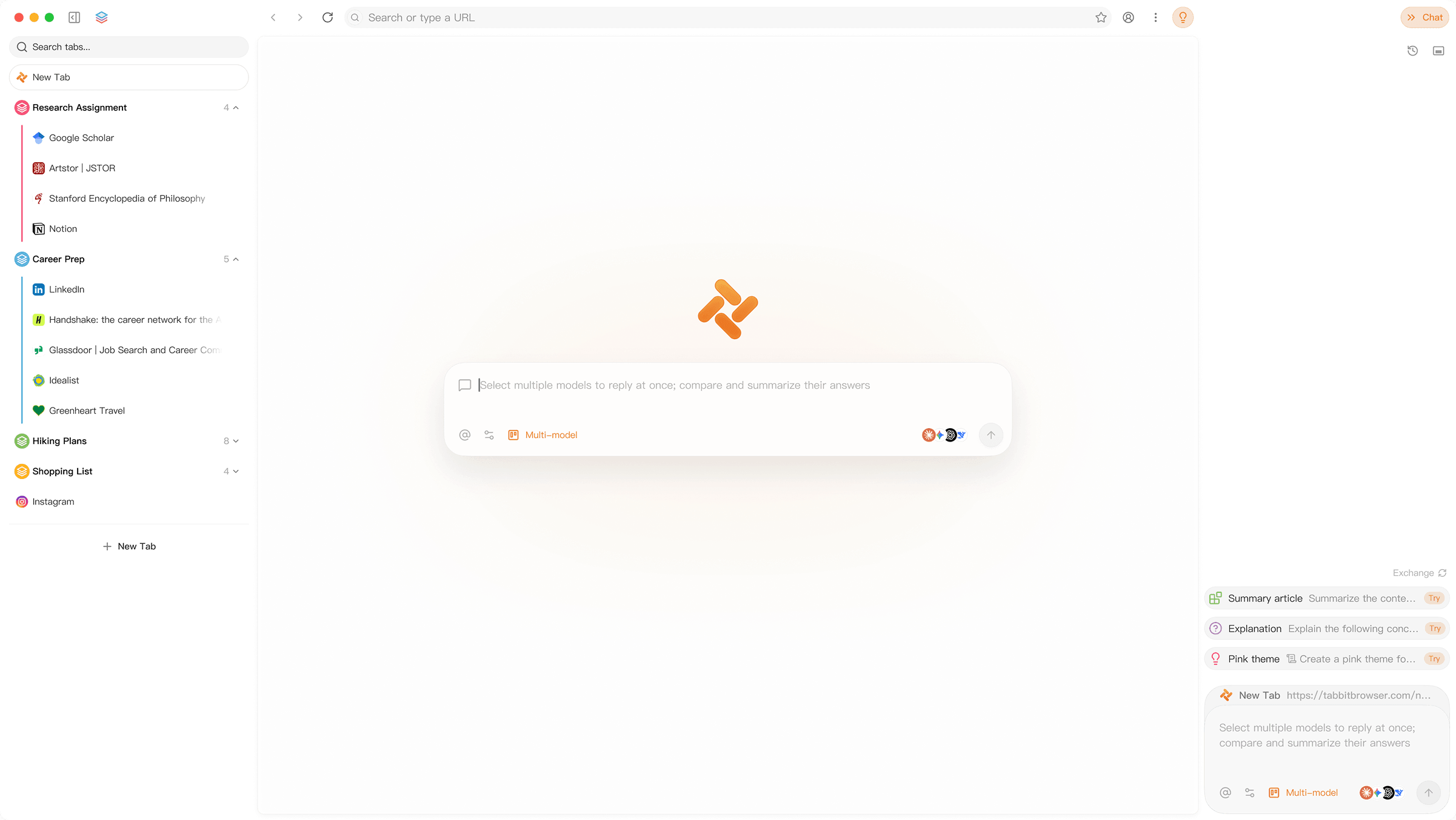 Tom Tabbit Tabbit Browser - AI-Powered Browser